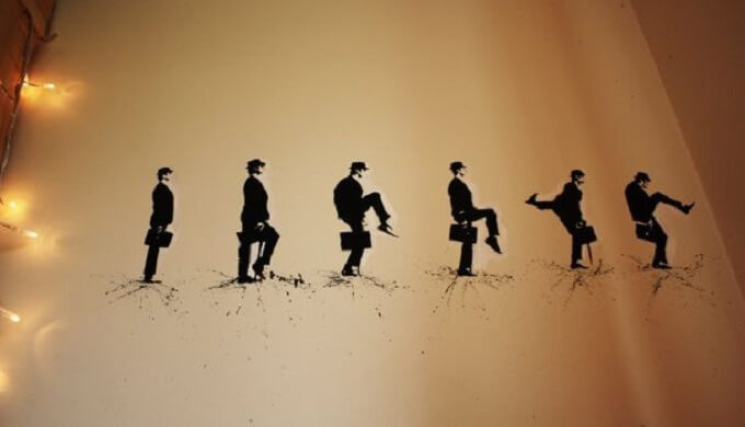 monty python art ministry of silly walks
