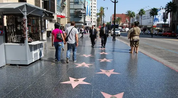 walk of fame in hollywood la los angeles
