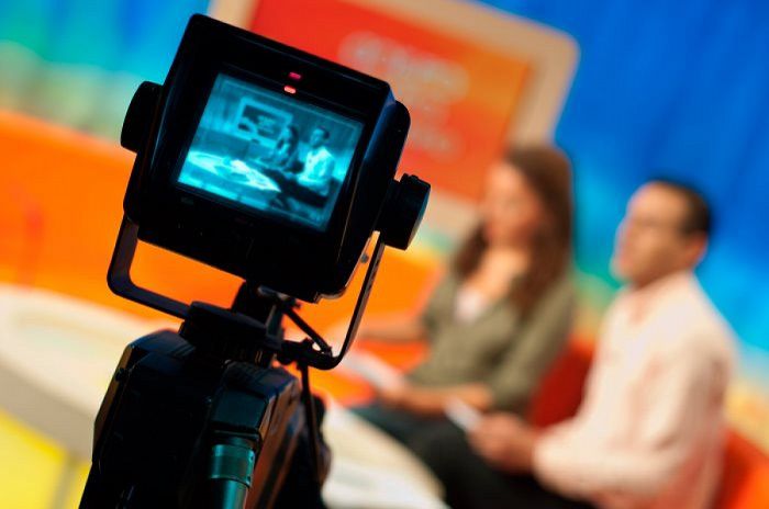 video camera in tv show